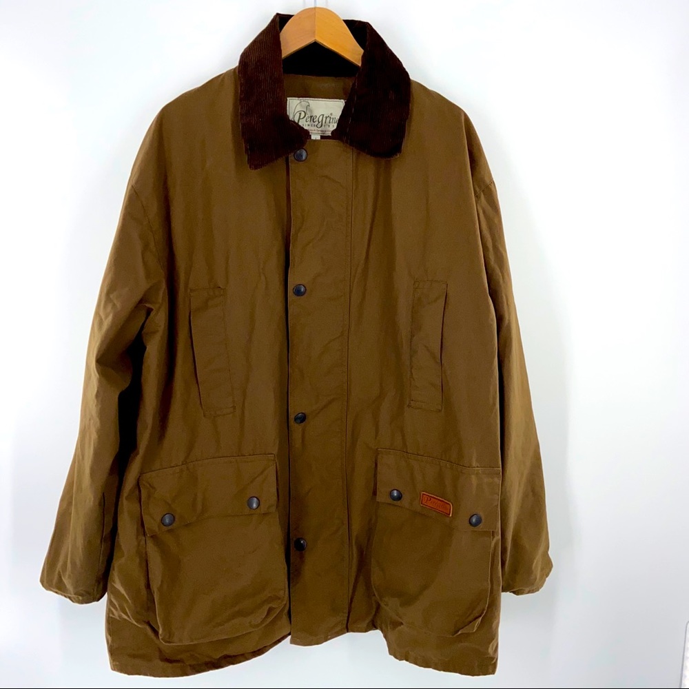 Peregrine Coat Brown Fleece Lined Sz L